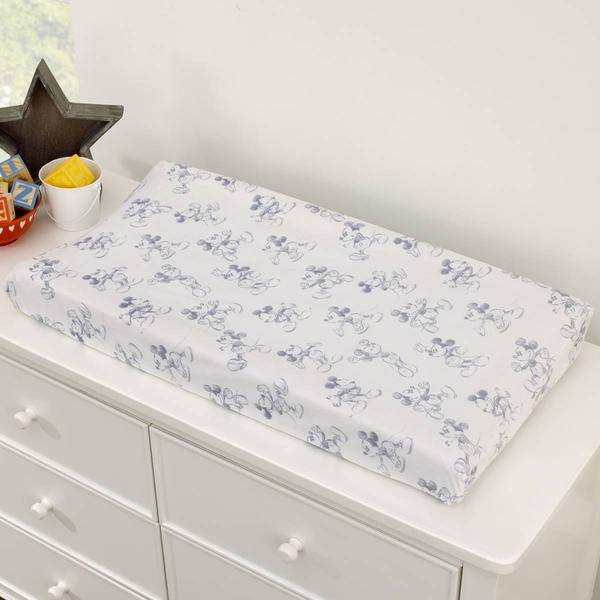 Disney Call Me Mickey Super Soft Changing Pad Cover alternate view