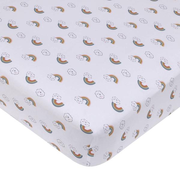 Carters(R) Chasing Rainbows Super Soft Fitted Crib Sheet