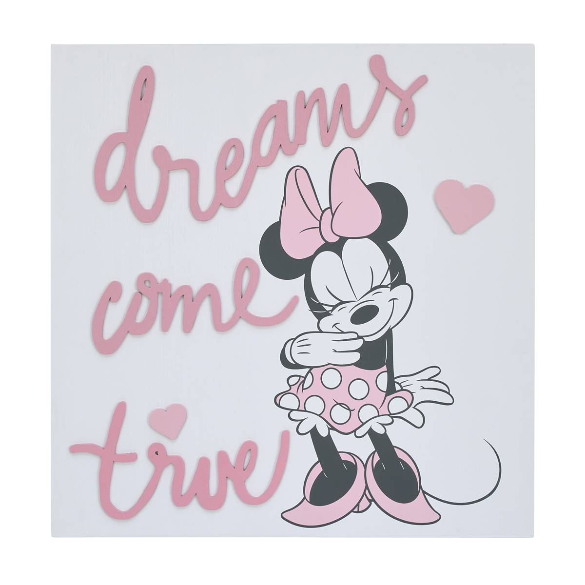 Disney Minnie Dreams Come True Wall Decor