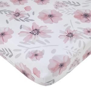 Little Love by NoJo Beautiful Blooms Crib Sheet