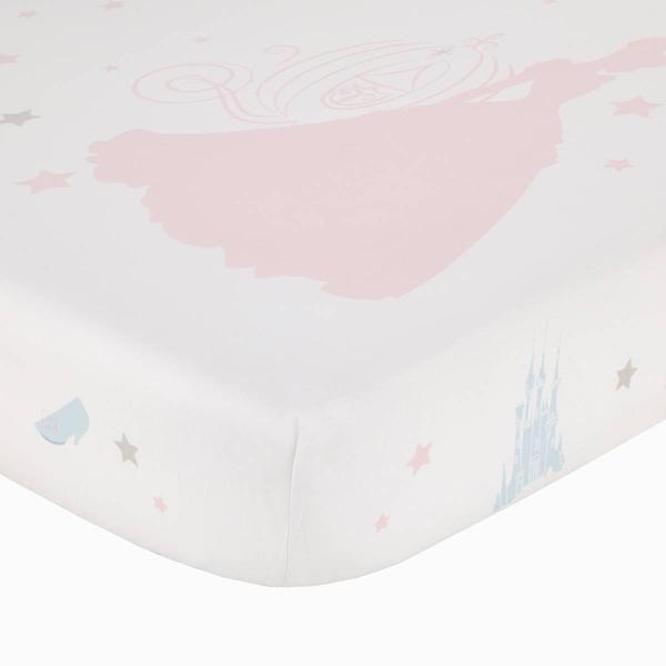 Disney Princess Enchanting Dreams Photo Op Nursery Crib Sheet alternate view