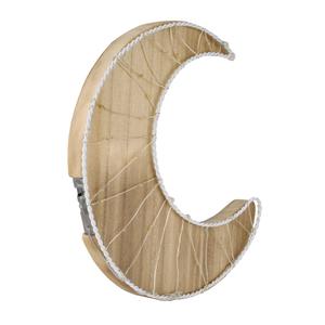 Little Love by NoJo LED Wood Moon Wall Decor alternate view