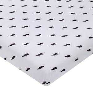 NoJo Lightning Bolt Print Mini Crib Sheet