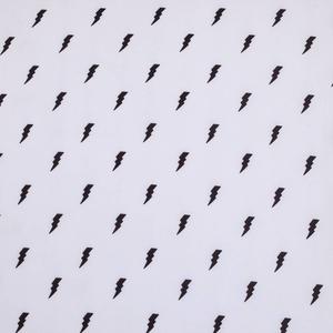 NoJo Lightning Bolt Print Mini Crib Sheet alternate view