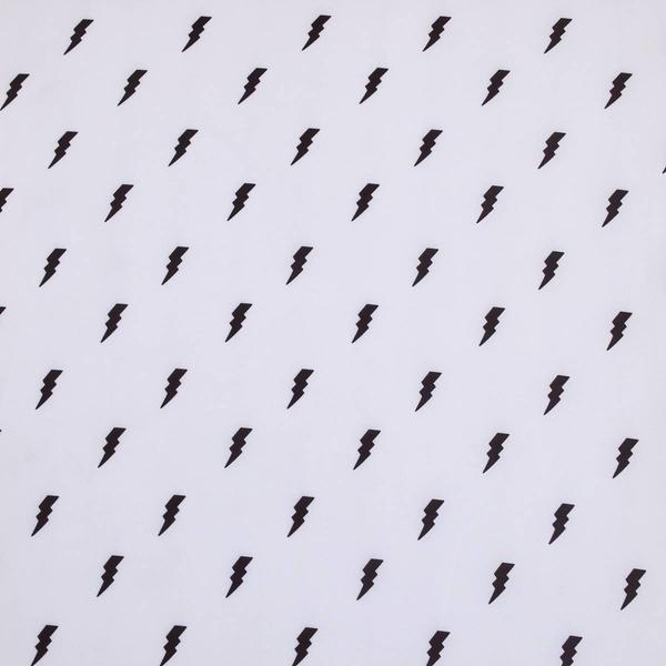 NoJo Lightning Bolt Print Mini Crib Sheet alternate view