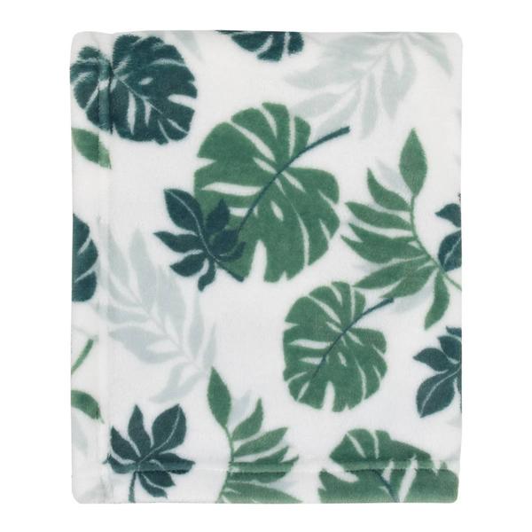 Little Love by NoJo Palm Leaf Baby Blanket alternate view