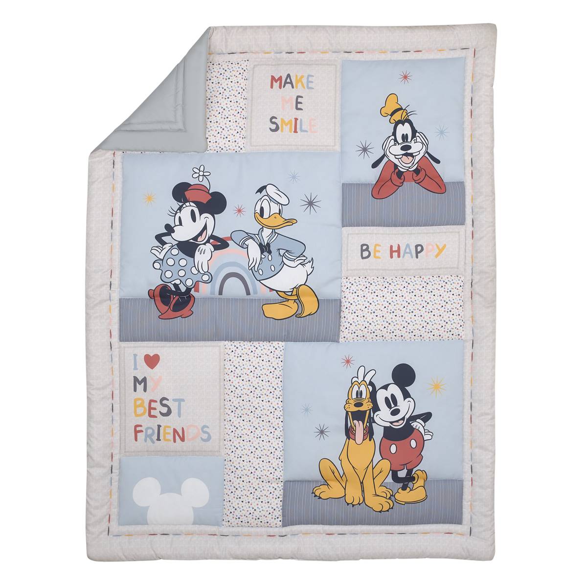 Disney 3pc. Mickey & Friends Crib Bedding Set