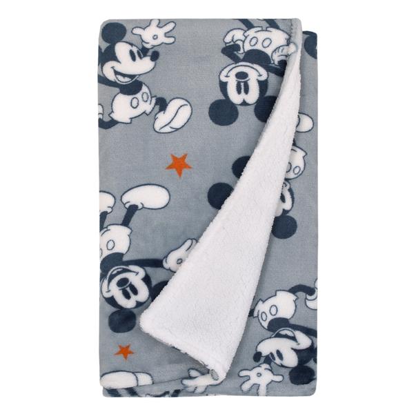Disney Mickey Mouse Sherpa Baby Blanket