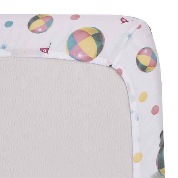 Disney Baby Vintage Dumbo Mini Fitted Crib Sheet alternate view