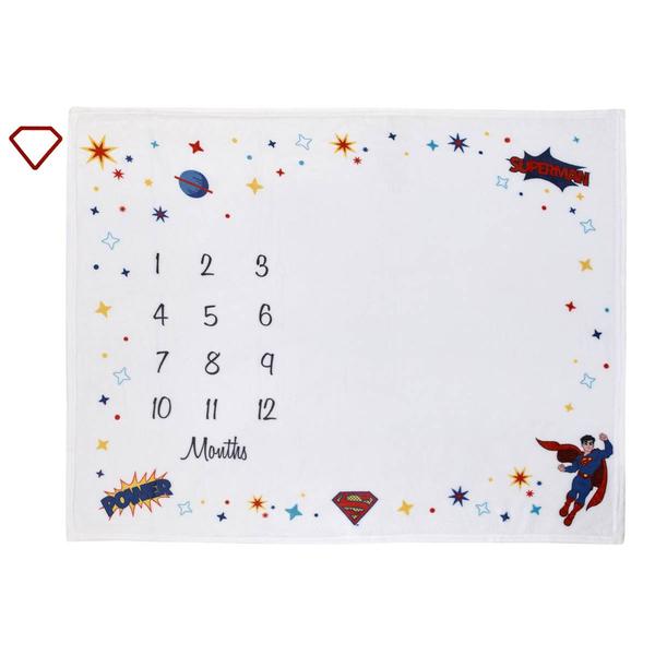 Warner Bros. Superman(tm) Milestone Baby Blanket alternate view
