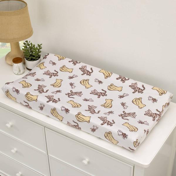 Disney Classic Pooh Hunny Fun Changing Pad Cover alternate view