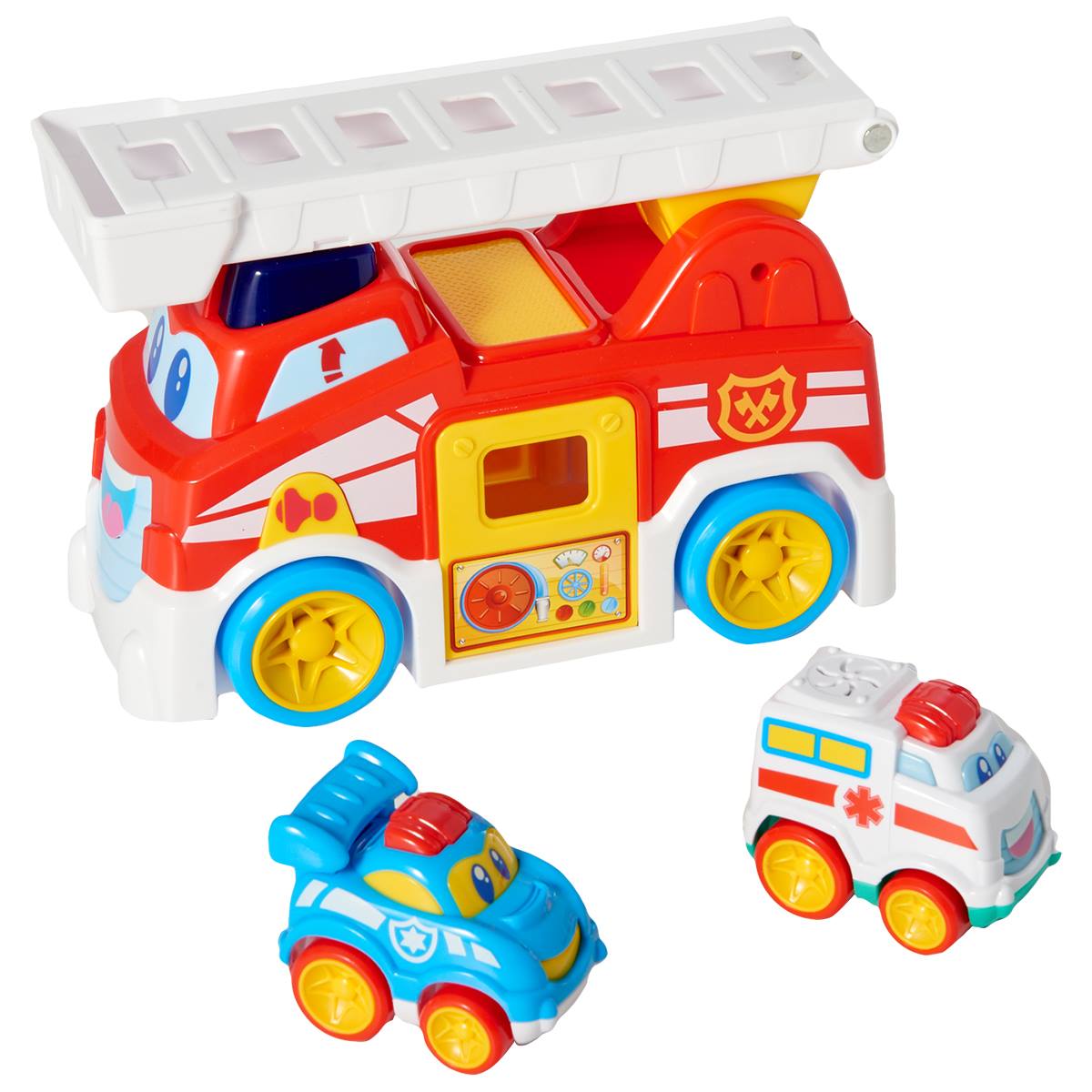 Hap-P-Kid Vroom Vroom Fire Truck