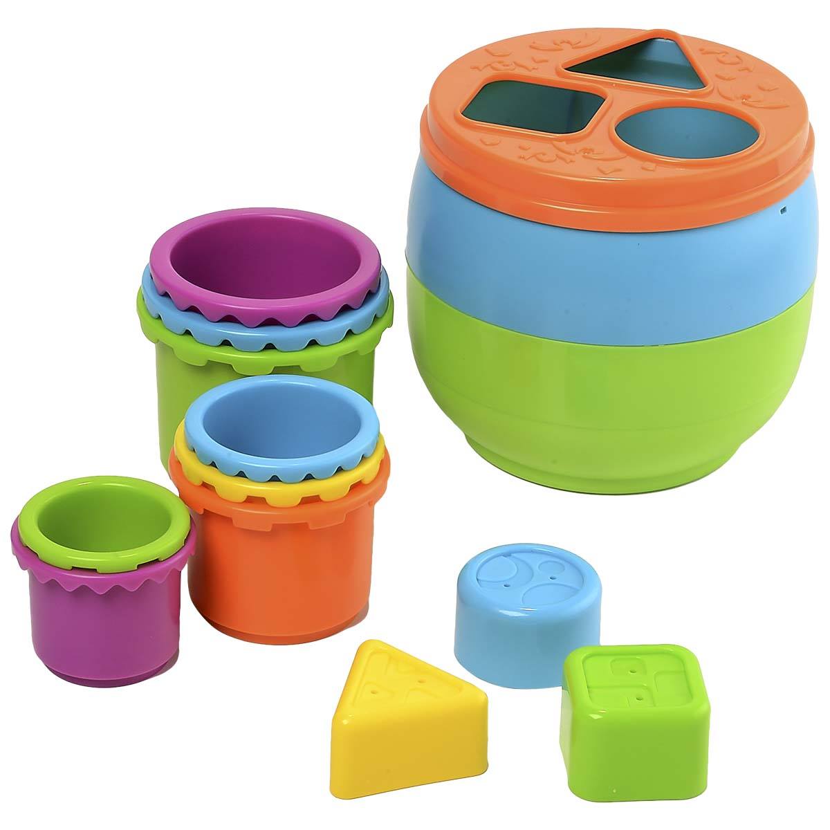 Hap-p-Kid Stack N Sort Toy