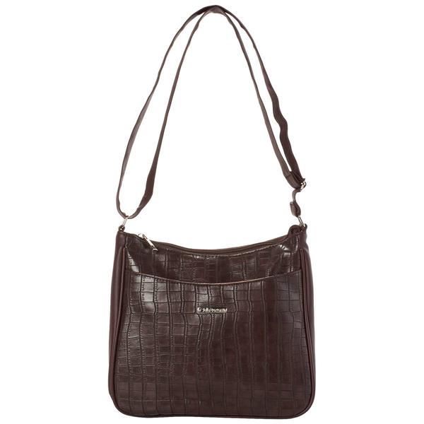 Julia Buxton Mikki Crocodile Crossbody