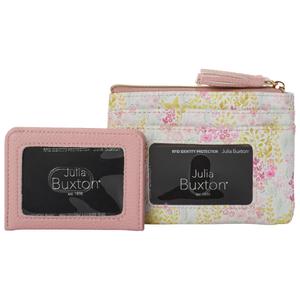 Womens Buxton Large ID Coin Case Wallet