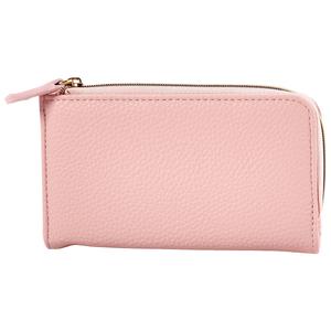 Womens Buxton Solid L-Shaped Zip Snap Wallet