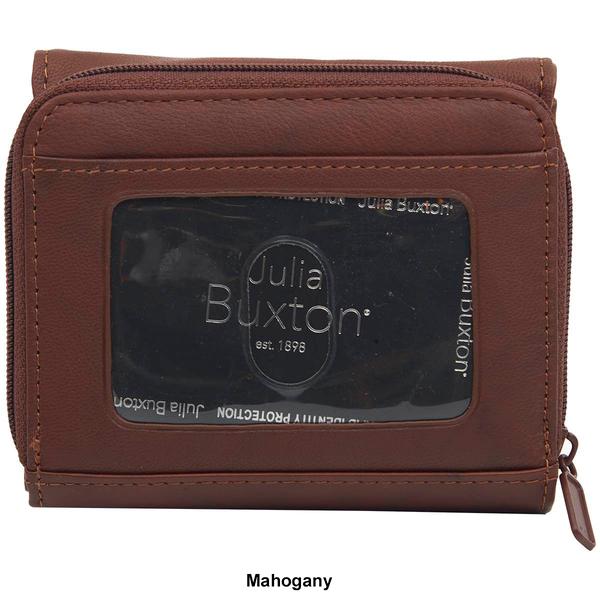 Womens Buxton Solid Accordion French Purse Wallet alternate view