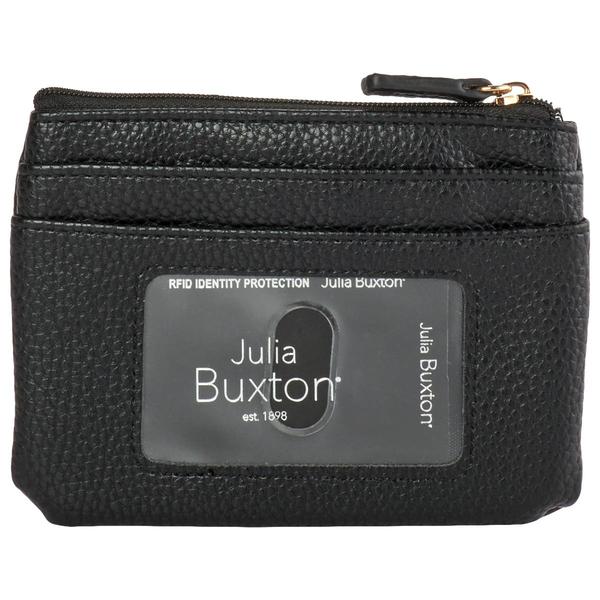 Womens Buxton Large Solid ID Coin Wallet alternate view