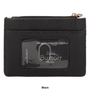 Womens Buxton Solid Pebble Textured Slot Coin Pouch alternate view