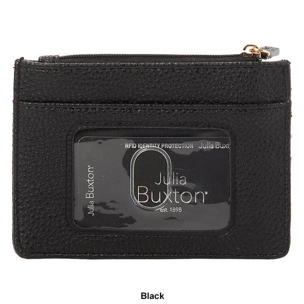 Womens Buxton Solid Pebble Textured Slot Coin Pouch alternate view
