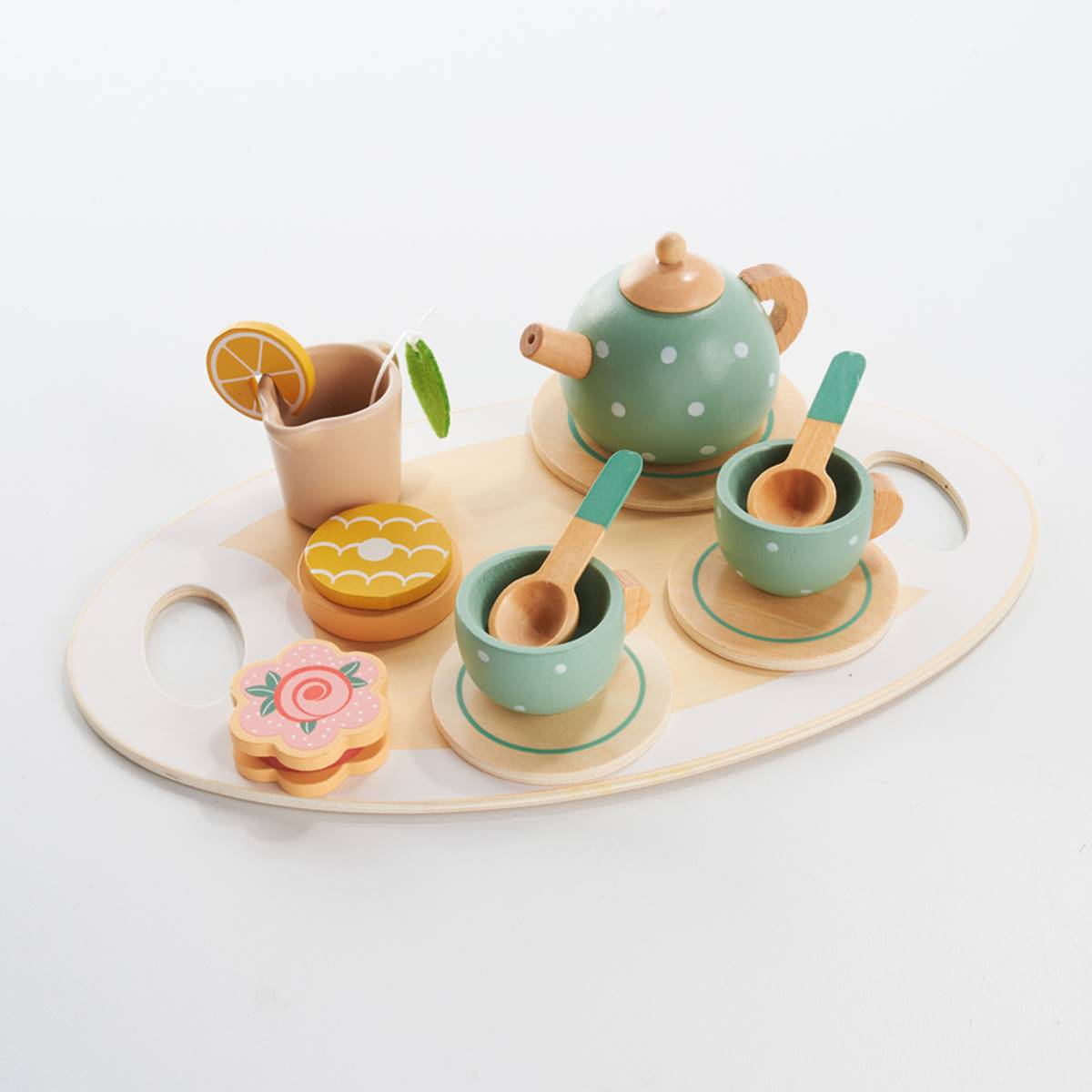 Good Art Wooden Tea Set