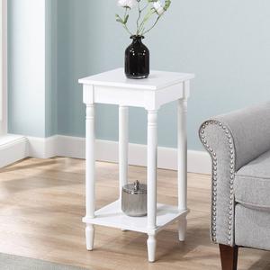 Convenience Concepts French Country Kim End Table w/ Shelf alternate view