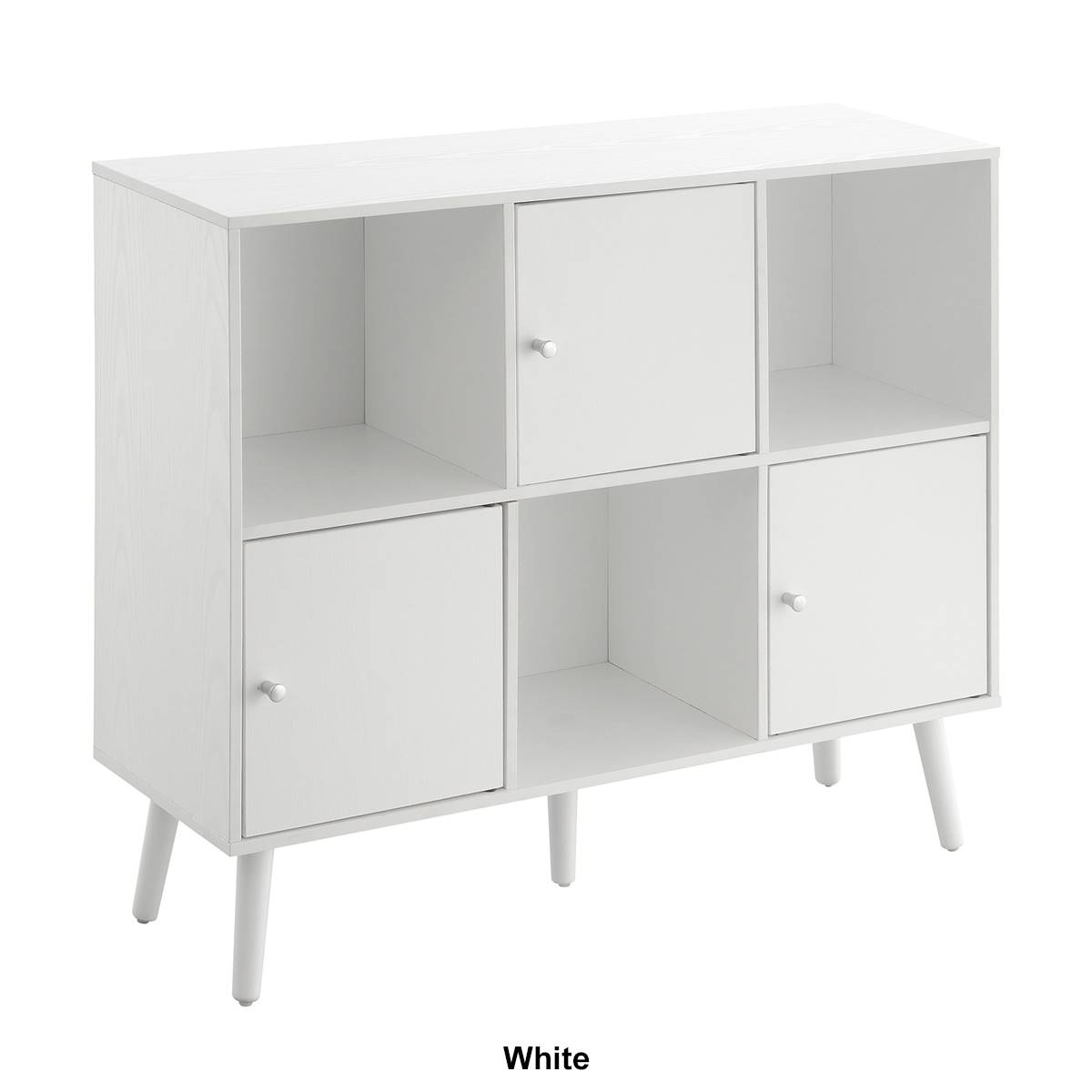 Convenience Concepts Xtra Storage 3-Door Cabinet Console Table