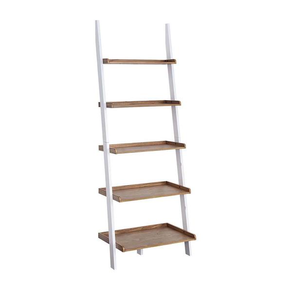 Convenience Concepts American Heritage Two-Tone Bookshelf Ladder alternate view