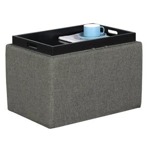 Convenience Concepts Designs4Comfort Accent Storage Ottoman alternate view