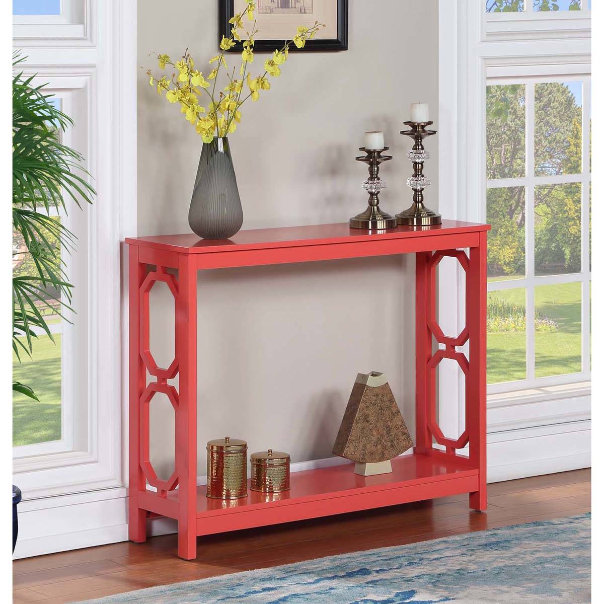 Convenience Concepts Omega 2-Tier Console Table