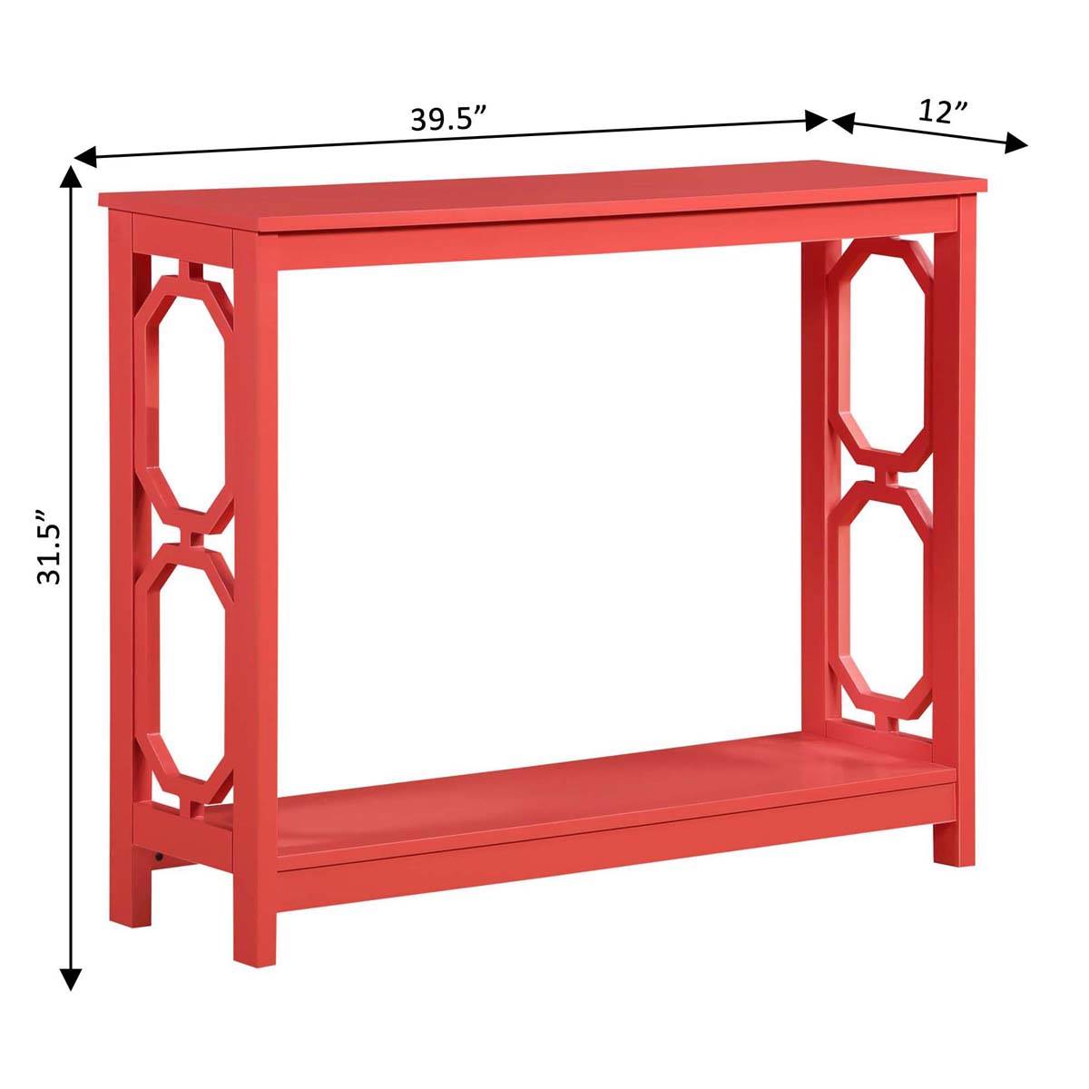 Convenience Concepts Omega 2-Tier Console Table