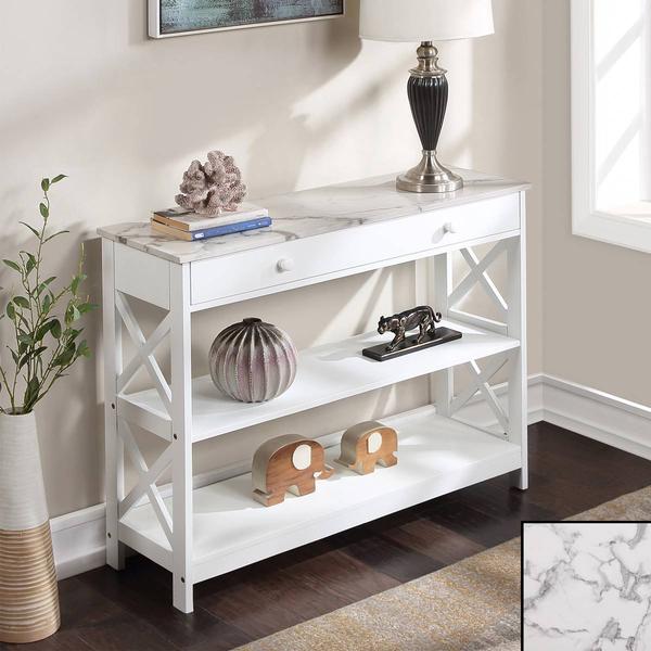 Convenience Concepts Oxford 1-Drawer Console Table alternate view