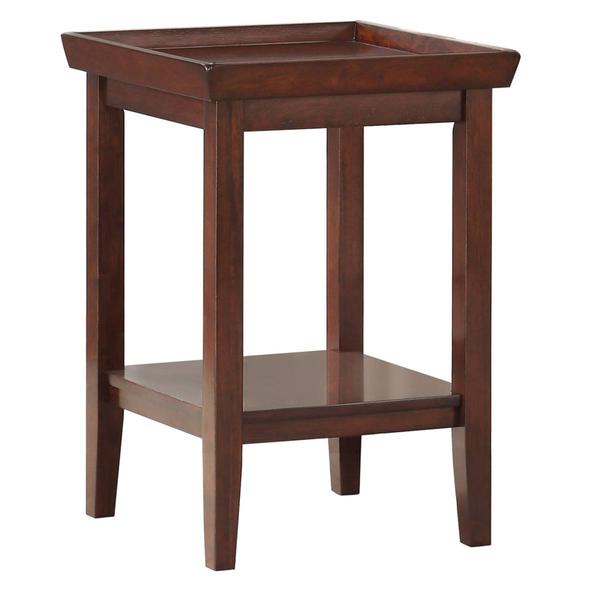 Convenience Concepts Ledgewood End Table with Shelf