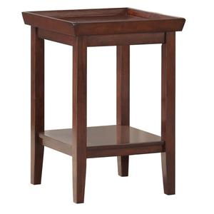 Convenience Concepts Ledgewood End Table with Shelf