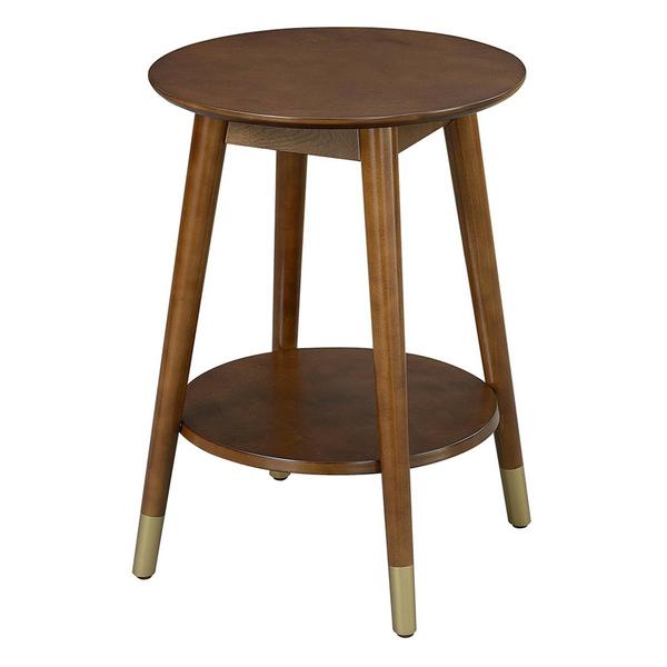 Convenience Concepts Wilson Mid Century Round End Table