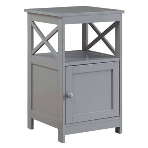 Convenience Concepts Oxford End Table w/ Storage Cabinet