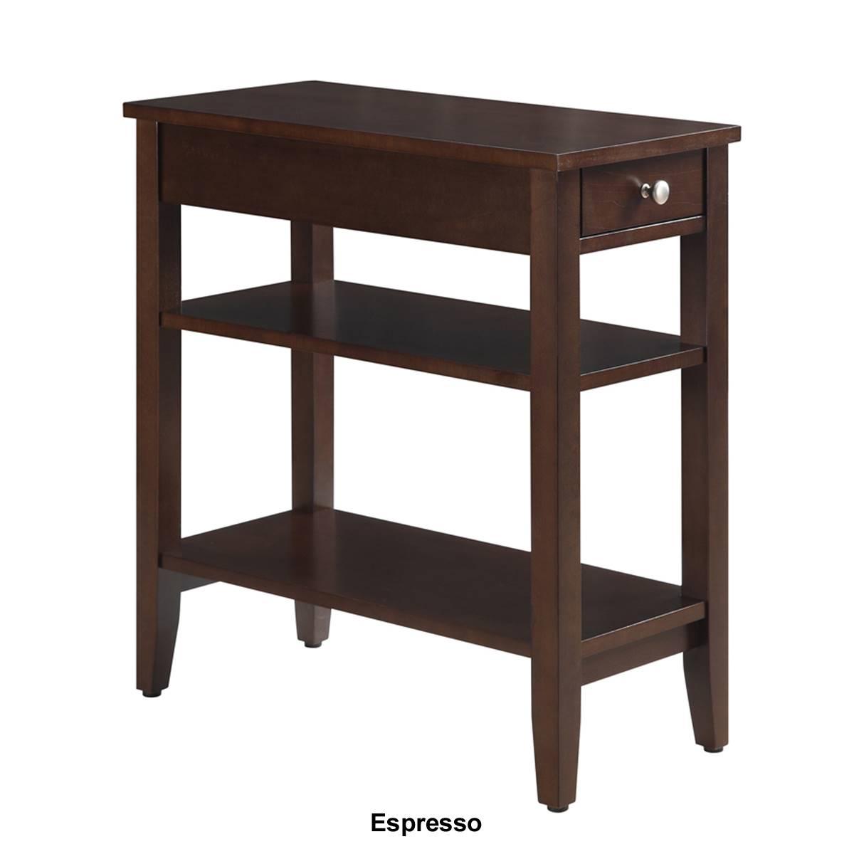 Convenience Concepts American Heritage Chairside End Table