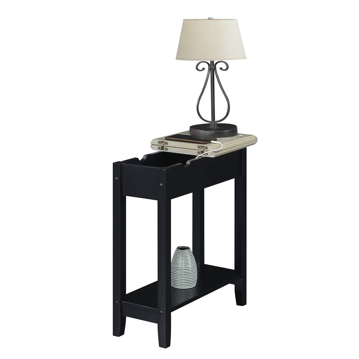 Convenience Concepts American Heritage Faux Birch End Table