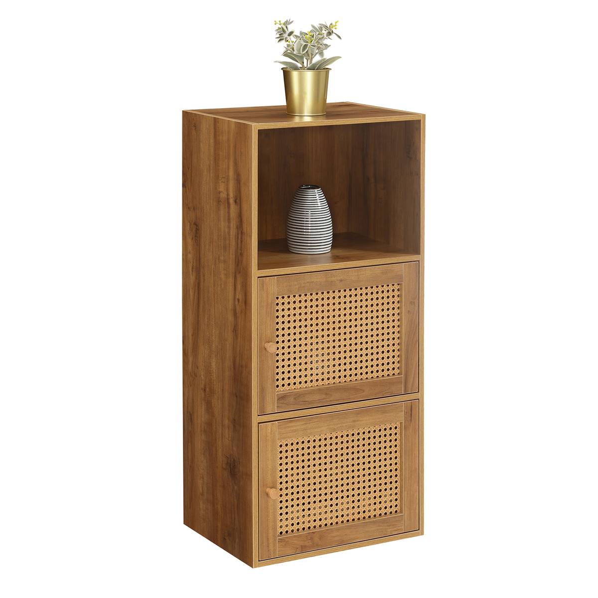 Convenience Concepts Xtra Storage Weave 2-Door Cabinet