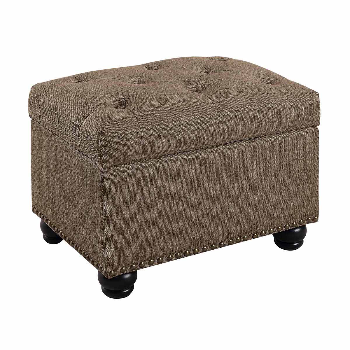 Convenience Concepts Designs4Comfort 5th Avenue Fabric Ottoman