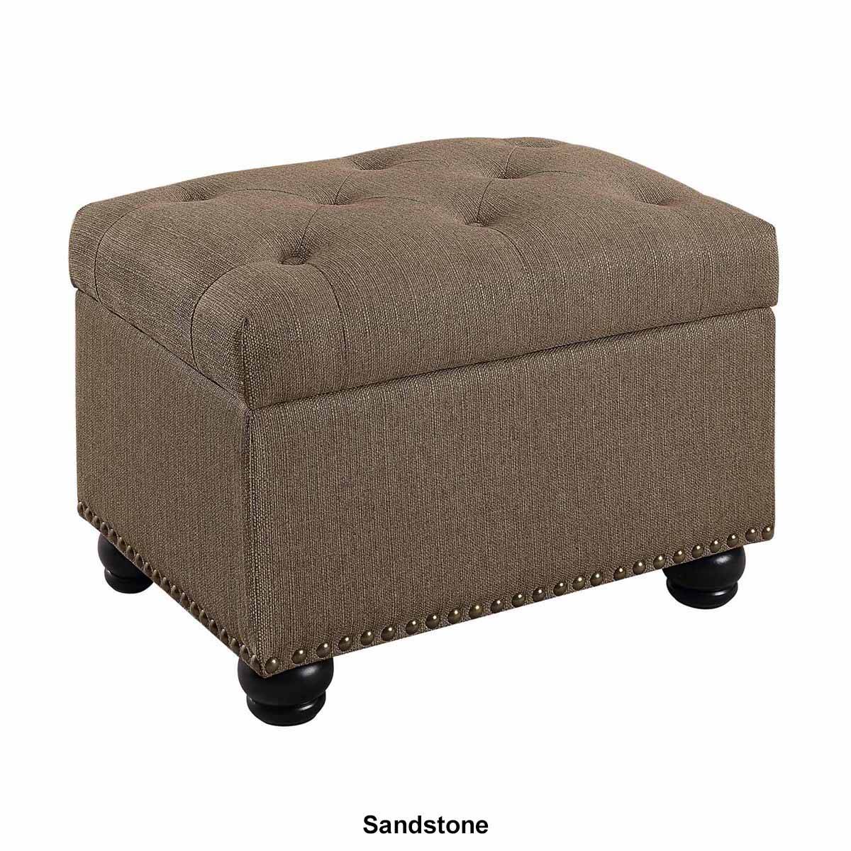 Convenience Concepts Designs4Comfort 5th Avenue Fabric Ottoman