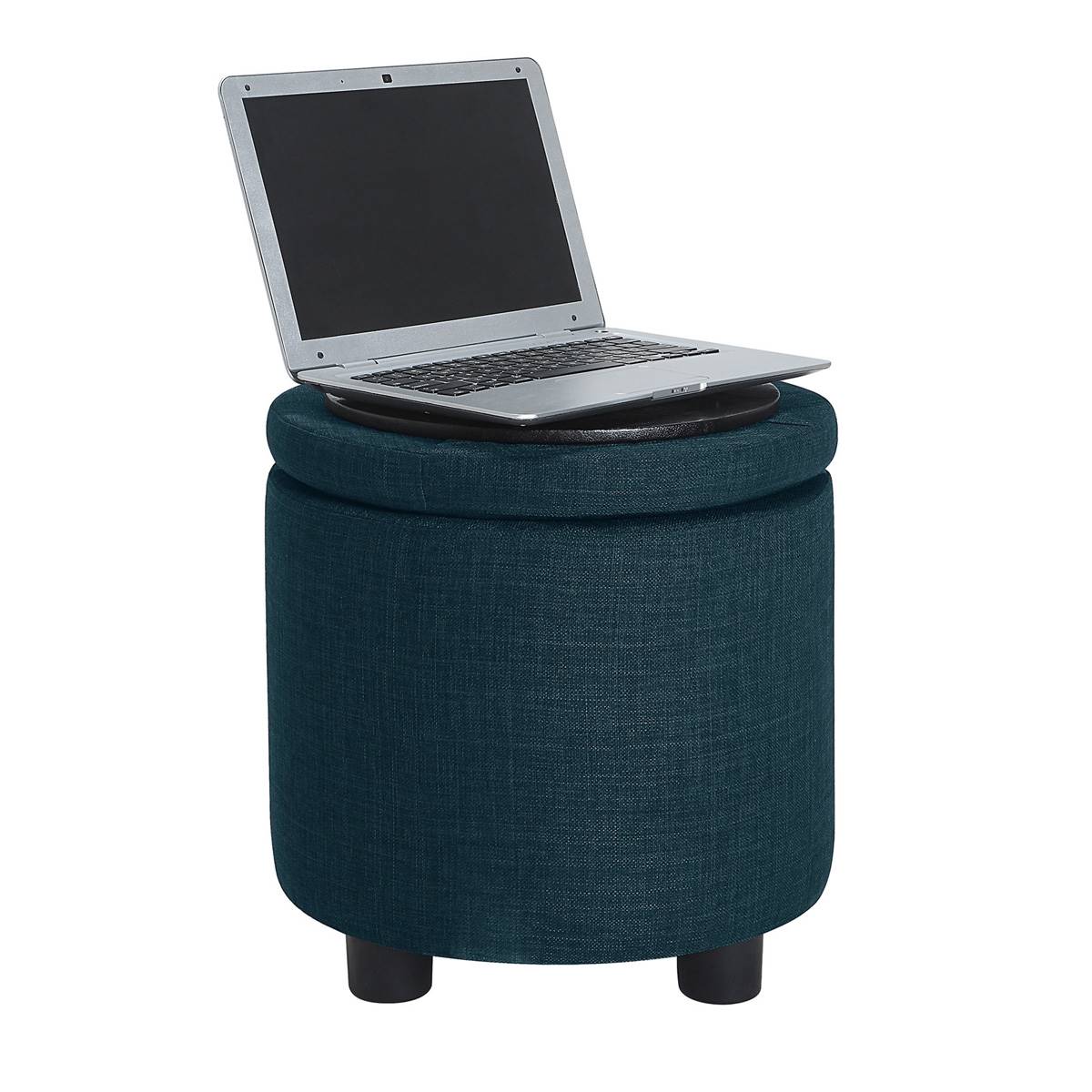 Convenience Concepts Designs4Comfort Round Ottoman