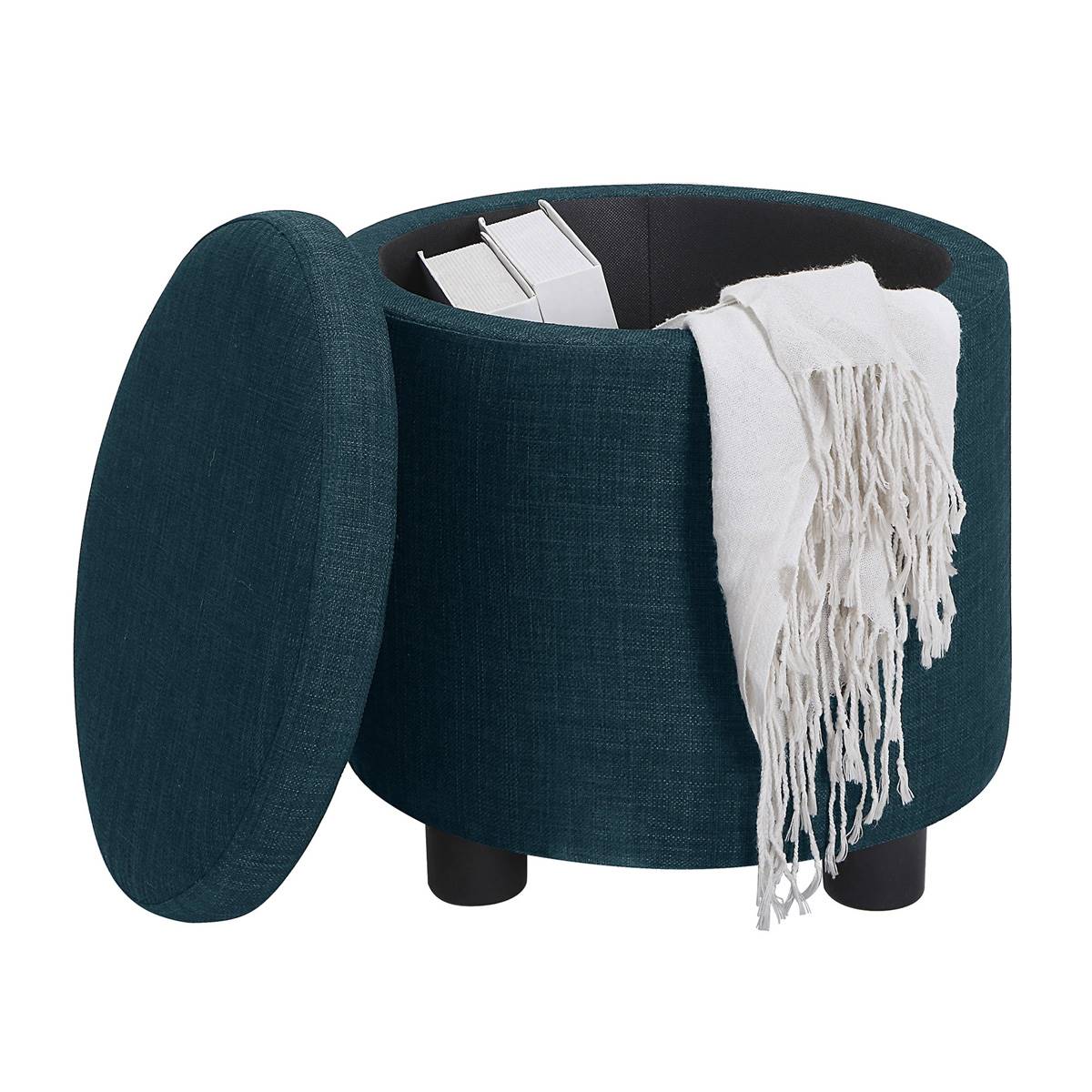 Convenience Concepts Designs4Comfort Round Ottoman