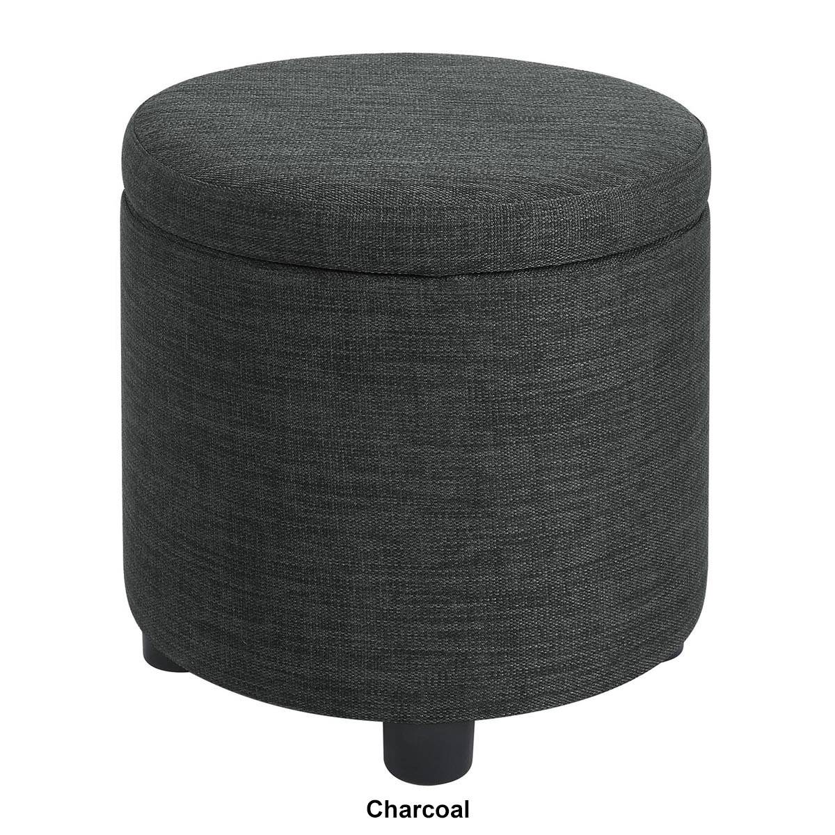 Convenience Concepts Designs4Comfort Round Ottoman