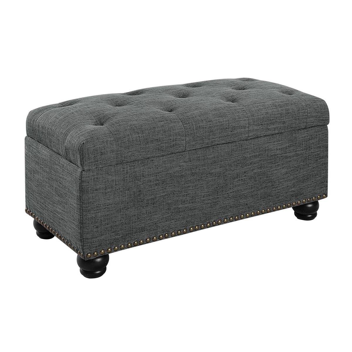 Convenience Concepts Designs4Comfort 7th Avenue Storage Ottoman