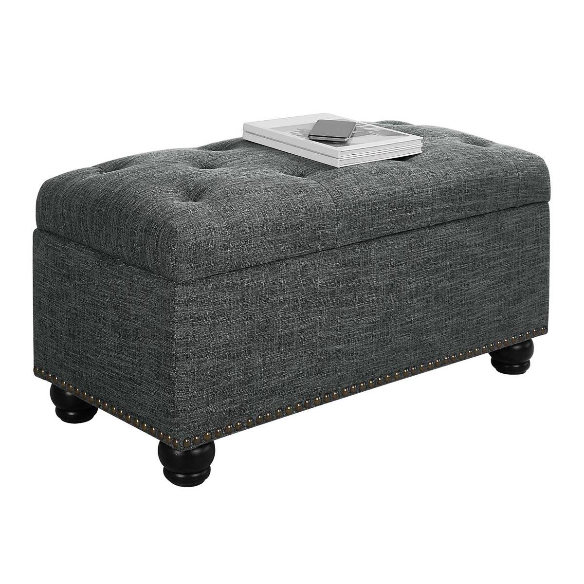 Convenience Concepts Designs4Comfort 7th Avenue Storage Ottoman