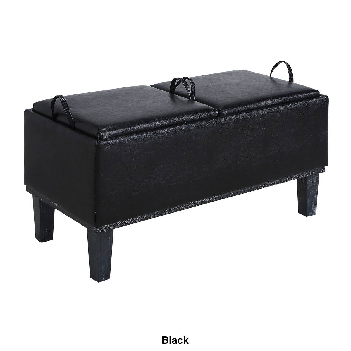 Convenience Concepts Designs4Comfort Brentwood Storage Ottoman