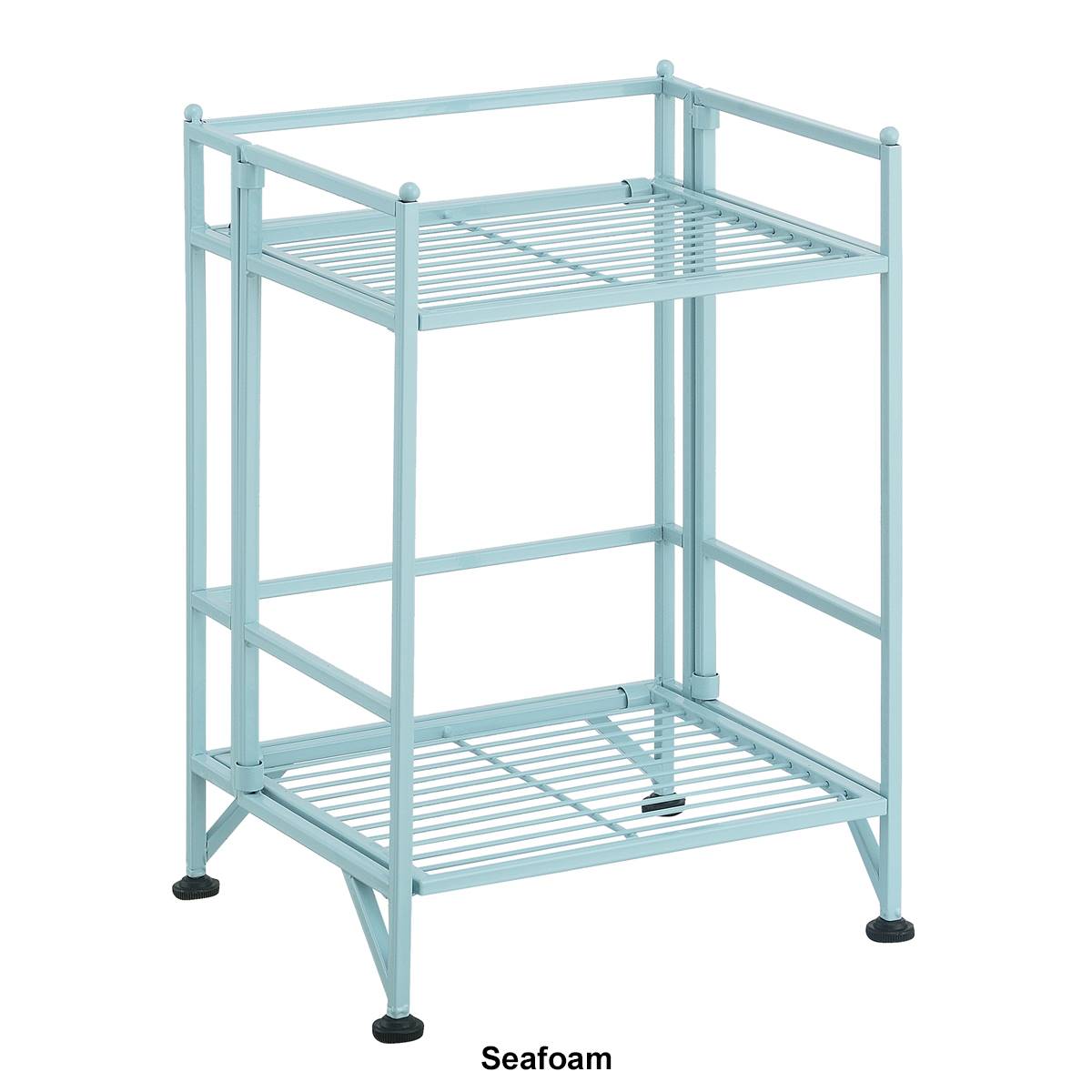 Convenience Concepts Xtra Storage 2-Tier Folding Metal Shelf