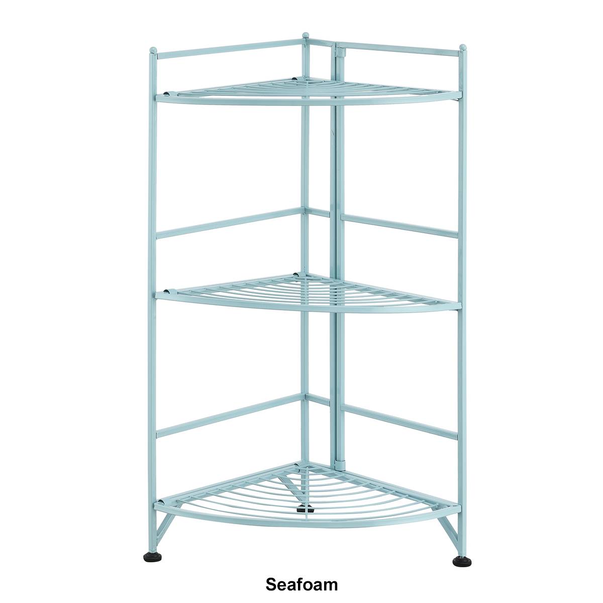 Convenience Concepts Xtra Storage 3-Tier Folding Corner Shelf