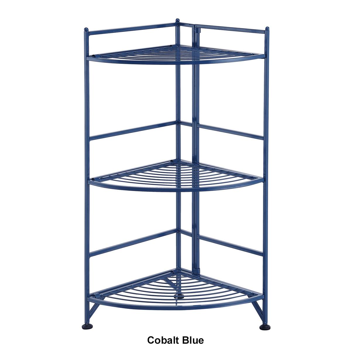 Convenience Concepts Xtra Storage 3-Tier Folding Corner Shelf